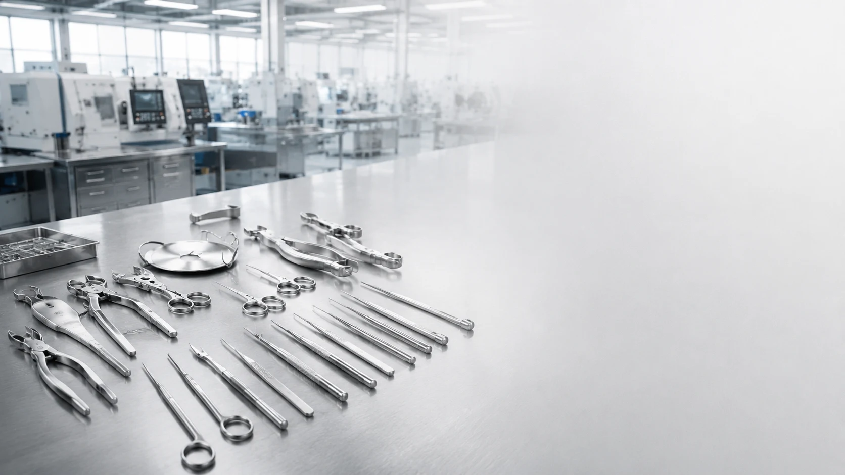 Sterile surgical instrument workshop